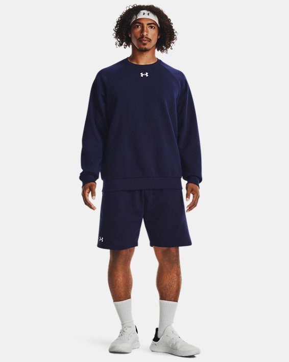 Shorts UA Rival Fleece da uomo, Blue, pdpMainDesktop image number 2